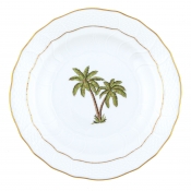 Herend Palm Tree Dessert Plate - 8.25"