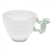 Herend Mug with Monkey Handle - Key Lime