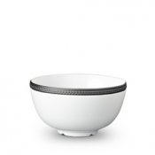 L'Objet Soie Tresse Black Cereal Bowl