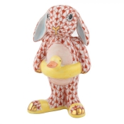 Herend Beach Bunny Rust