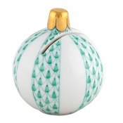 Herend Ornament Place Card Holder Green