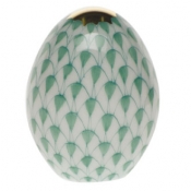 Herend Miniature Egg - Green