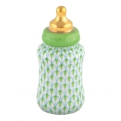 Herend Baby Bottle - Key Lime