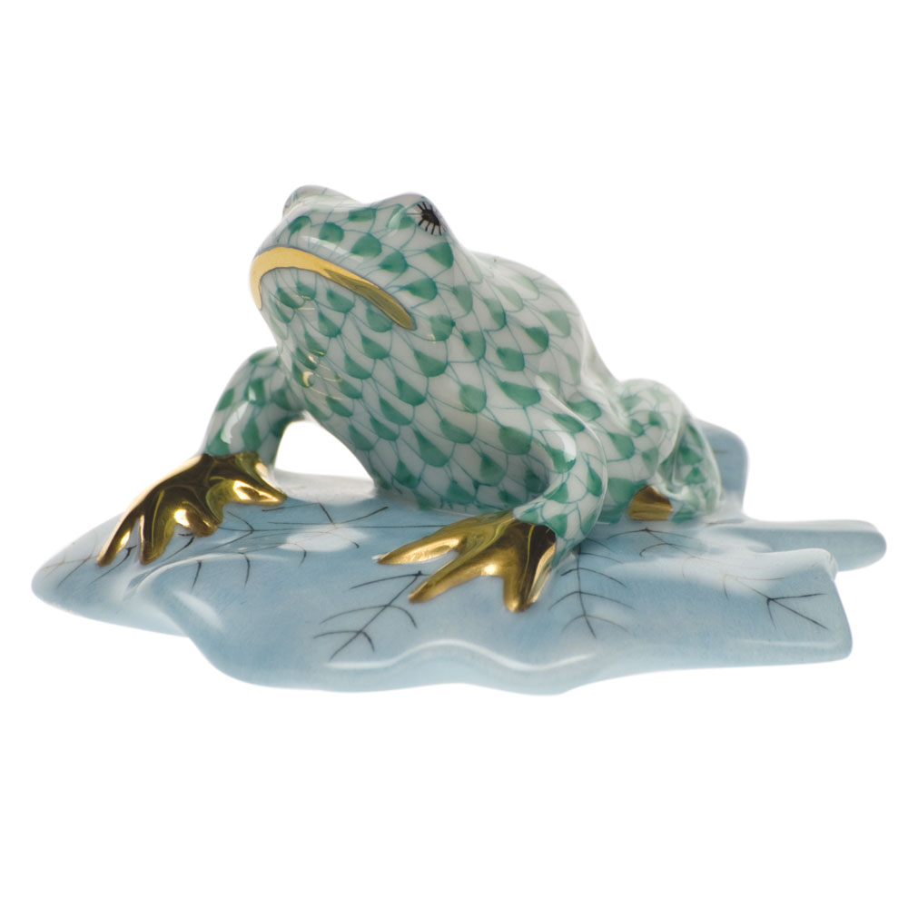 Frog - Herend Animal Figurine